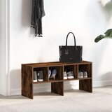 Stalak za cipele koji se može složiti dimljeni hrast | shoptok.hr