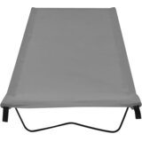  Kreveti za kampiranje 2 kom 180x60x19 cm tkanina i čelik sivi | shoptok.hr