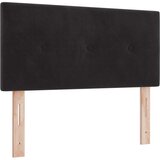 Box Spring Krevet s Madracem Crni 90x200 cm Baršun | shoptok.hr