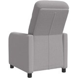  Fotelja s nagibom Svjetlosiva Bouclé | shoptok.hr