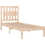  Okvir za krevet od masivnog drva 90 x 190 cm jednokrevetni | shoptok.hr