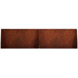  Zid za zadržavanje 4 kom. 80 x 12 x 30 cm Otporni čelik Rđa | shoptok.hr
