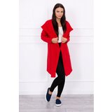 Kesi Red cape with loose hood | shoptok.hr