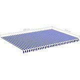  Zamjenska tkanina za tendu plavo-bijela 5 x 3,5 m | shoptok.hr