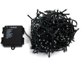 Aigostar led spoljni novogodišnji niz lampica 400xLED/8 funkcija 4xAA 20,3 m topla bela | Eponuda.com