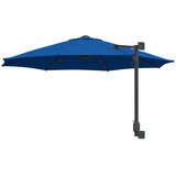  Vrtni suncobran S LED lampica Azurnoplava 248 x 248 x 148 cm | shoptok.hr
