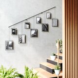 Umbra Crni metalni viseći okviri u setu 9 kom 223x77,5 cm Exhibit – | shoptok.hr