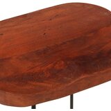  Barski stolci Gavin 2 kom 45 x 38 x 53 od masivnog drva manga | shoptok.hr