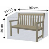 Boni-shop Deluxe prevleka za vrtno klop 160 cm vodoodporna, UV obstojna in enostavna za čiščenje, (5000090343) | Shoptok.si
