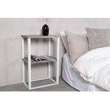 Venture Home noćni ormarić Rise (art. 19919-660), siva i bijela Slike