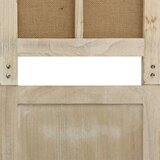 Sobna pregrada s 4 panela smeđa 140x165 cm od tkanine | Eponuda.com