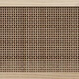 TV ormarić smeđi 105 x 30 x 40cm od borovine i prirodnog ratana | shoptok.hr