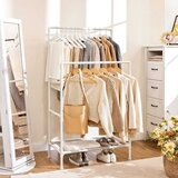  Samostojeći stalak za kapute LINEA, bela | Eponuda.com