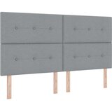  Postelja s pomično vzmetjo z vzmetnico in klopjo Svetlo siva 180x200 cm Tkanina, (22083348) | Shoptok.si