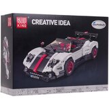 SPORTS Car Block Set 960 pcs. White | shoptok.hr
