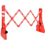  Sklopiva prometna barijera crvena 210 x 50 x 105 cm | Eponuda.com