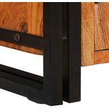 TV ormar Smeđa 120 x 33 x 50 cm Masivno bagremovo drvo | Eponuda.com