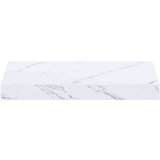  Polica na zidu Zidne 4 pcs Bijeli mramor 40 x 23 5 x 4 cm | shoptok.hr