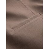 Ombre Men's suit vest without lapels - beige | Shoptok.si