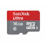 Sandisk memorijska kartica sdhc 16GB micro 80 mb/s ultra android class 10 uhs-i Cene