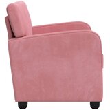  Fotelja Ružičasta Baršun - Ružičasta | shoptok.hr