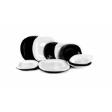  luminarc-carine white&black servis 1 ( N1489 ) Cene