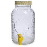 Mhome Vrč s pipo in pokrovom Limona 3,75L / steklo, plastika, (5000198815) Cene