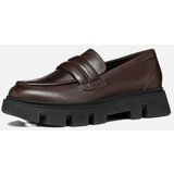 Geox Dark brown women's moccasins Vilde - Women's | Shoptok.si
