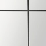 Landscape STENSKO OGLEDALO, 90/180/2,6 cm kovina, steklo, leseni material | Shoptok.si