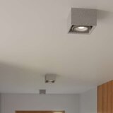  SL.0883 - Plafonska svetiljka QUATRO 1xGU10/40W/230V beton | Eponuda.com