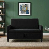 SOFA s pohranom Crna 122 x 78 x 87 cm Poliester | shoptok.hr