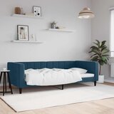  Dnevni krevet plavi 90 x 200 cm baršunasti | shoptok.hr