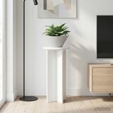  Stalak za biljke 2 pcs Bijela Ø29,5 x 60 cm Konstruirano drvo | Eponuda.com