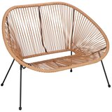  Vrtna sofa, smeđa 114 x 82 x 87 cm | shoptok.hr