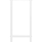  Noge stolića za kavu 2 kom bijele 50x(90-91) cm čelik | shoptok.hr