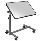 Nočne omarice Table de chevet EASY réglable gris perle Siva