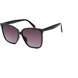 WAYE sunglasses - 4 Shiny Black w Gradient Smoke lens Cat. 2 | shoptok.hr