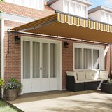  Skrovita tenda Šareni 600 × 350 cm Poliester i čelik | shoptok.hr