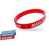 Brez Silikonska zapestnica rdeča mala | Shoptok.si