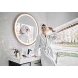 Tutumi Stensko ogledalo LED 50cm MMJ BRUSH COPPER Slike