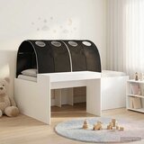  Krevet s tunelom 4 pcs Artisian hrast i crna Konstruirano drvo | Shoptok.si