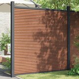 PANEL za ogradu WPC smeđi 180 x 186 cm | Shoptok.si