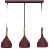  Luster na sajli NOAK 3xE27/15W/230V bordo | Eponuda.com