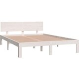  Posteljni okvir bel iz trdne borovine 140x200 cm, (20601719) | Shoptok.si