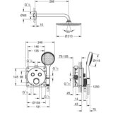 Grohe podometni komplet za prho Grohtherm SmartControl (34743000) | Shoptok.si
