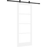  Klizna vrata ORKDAL 83 x 211 cm Masivna borovina i staklo | shoptok.hr