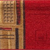  Otirači za stepenice samoljepljivi 10 kom 65x21x4 cm crveni | shoptok.hr