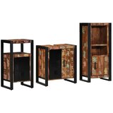  Set namještaja za kupaonicu 3 pcs Čvrsto drvo iz reciklaže | shoptok.hr