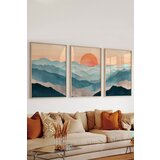 Wallity dekorativna slika 3Dartsohoset132, 33x48cm, 3 dela Cene