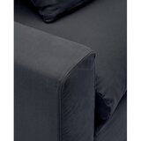Kave Home Antracitno siv lanen fotelj Nora – | Shoptok.si